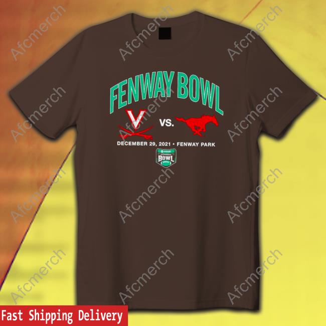 Official Virginia Cavaliers vs SMU Mustangs 2022 Fenway Bowl Dueling shirt tshirt