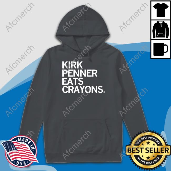 Official Raygun Merch Kirk Penner Eats Crayons Shirt