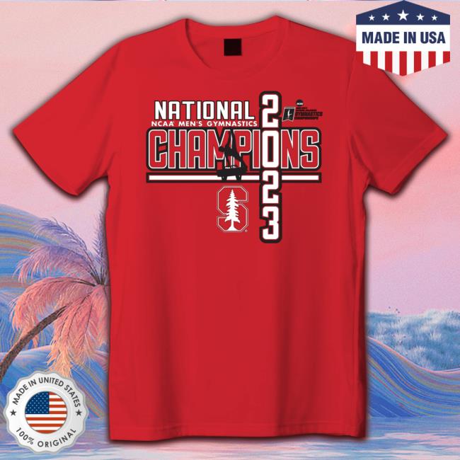 Stanford Cardinal 2023 NCAA Men's Gymnastics National Champions Shirts