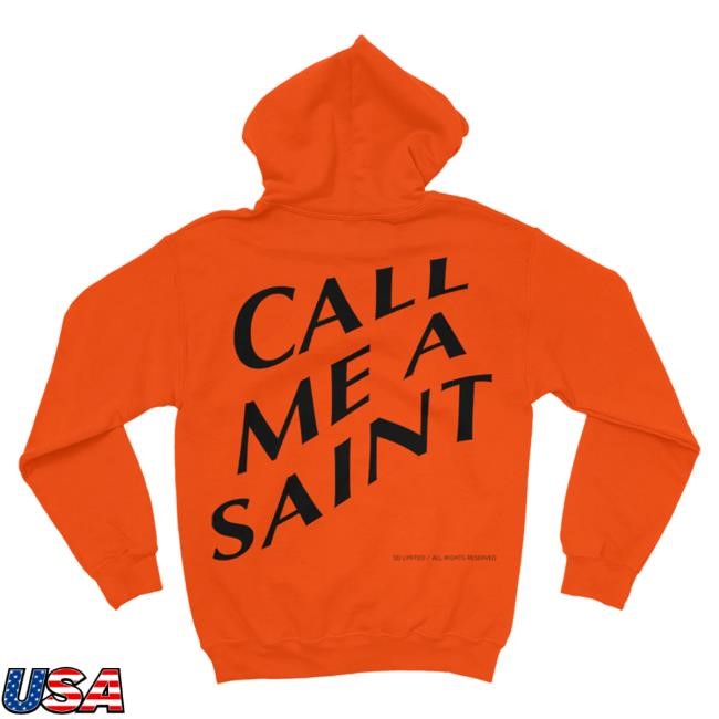 Call Me A Saint Hoodie (Orange) – Shinedown
