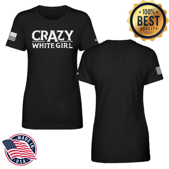 Official Acal Clothing Shop Merch Women's Crazy White Girl T-Shirt