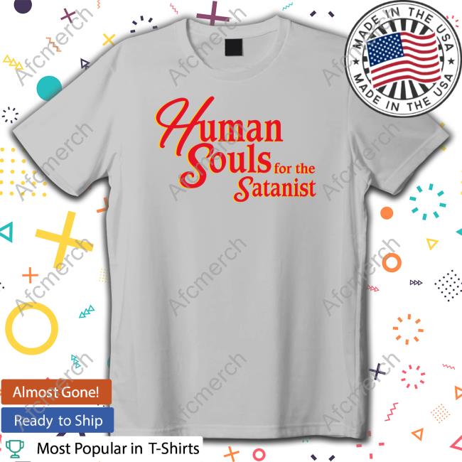 Human Souls For The Satanist Hooded Sweatshirt