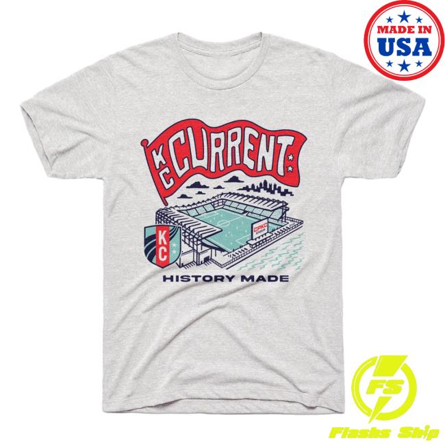 Official Charlie Hustle Store KC Current CPKC Stadium T-Shirt