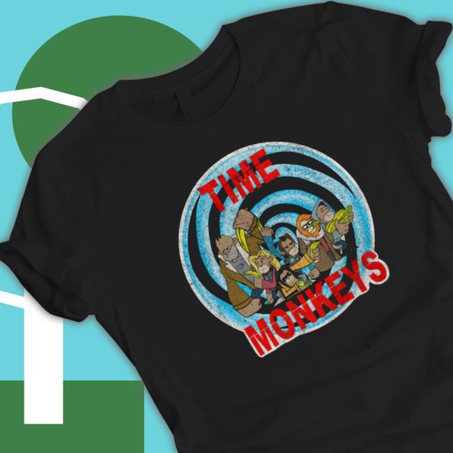 Offcial The Nerd Circus Merch Time Monkeys Shirt