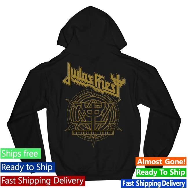 Official Judas Priest Invincible Shield Zip Hood