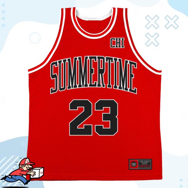 Official John Summit Merch Summertime Chi Basketball Jersey Tank