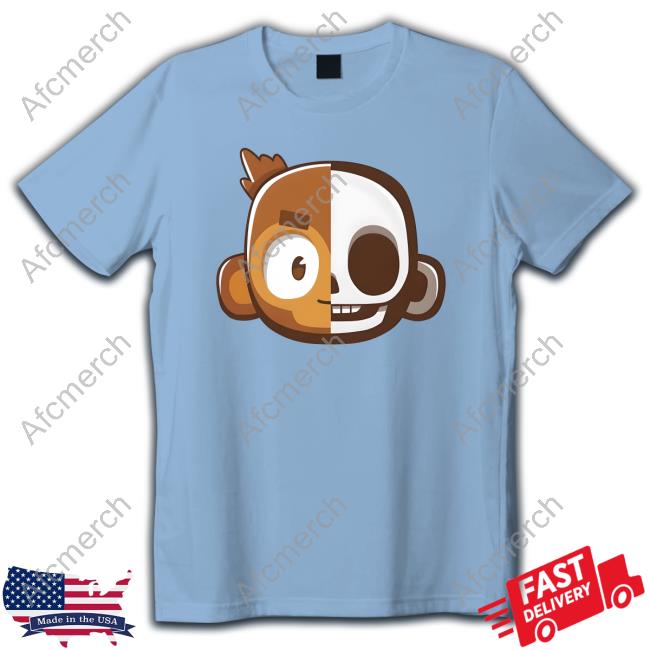 Ninja Kiwi Store Monkey Skull Shirt New Shirt