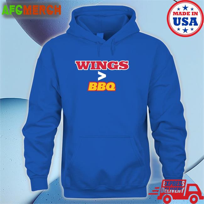 26 Shirts Wings Bbq Tee 26Shirts