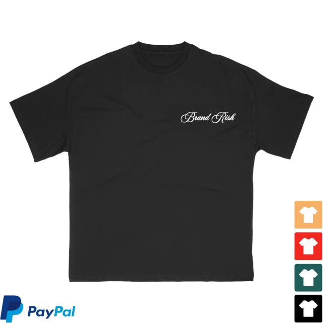 Official Brand Risk Merch Shop Brand Risk Script Black Crewneck Sweatshirt