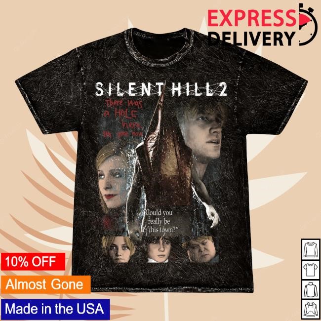 Graveyard Goods Merch Silent Hill 2 Remake • Nightmare (Vintage Wash Variant) Shirt Graveyard Goods Shop