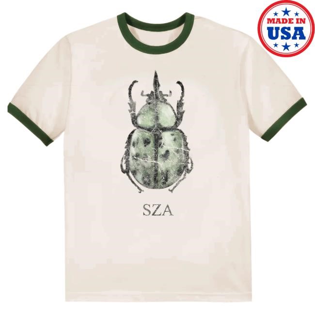 Official Sza Merch Store Shop Sza SOS DELUXE RINGER T Shirt Solana Imani Rowe