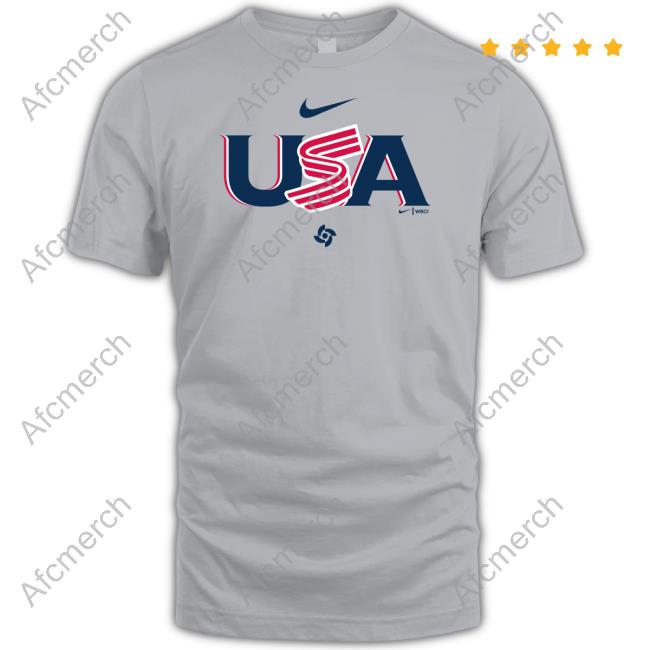 USA Baseball 2023 World T-Shirt The Skippers View