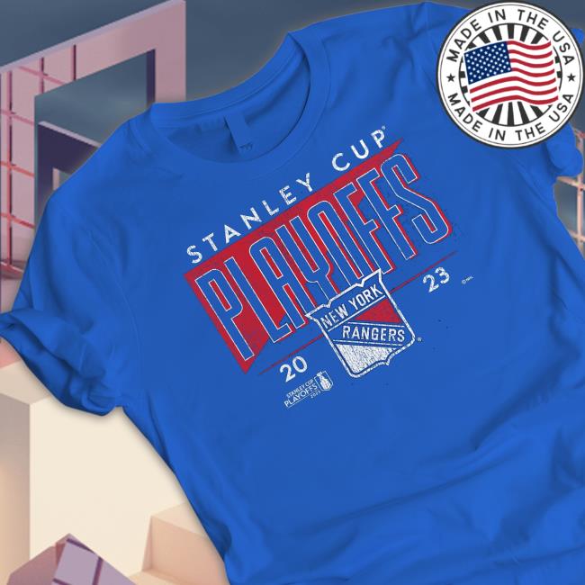New York Rangers 2023 Stanley Cup Playoffs Sweatshirt New York Rangers Fanatics Branded 2023 Stanley Cup Playoffs T-Shirt