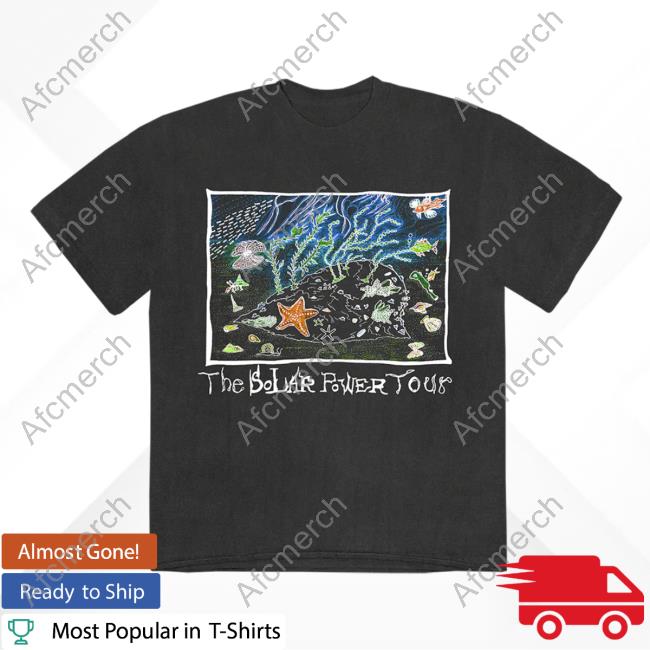 Aquarium Washed Hoodie The Solar Power Tour