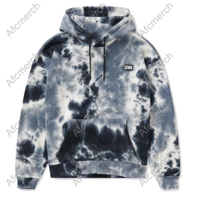 Official Sidemen Clothing Sdmn Tie Dye Pullover Hoodie Tonal Sidemenclothing