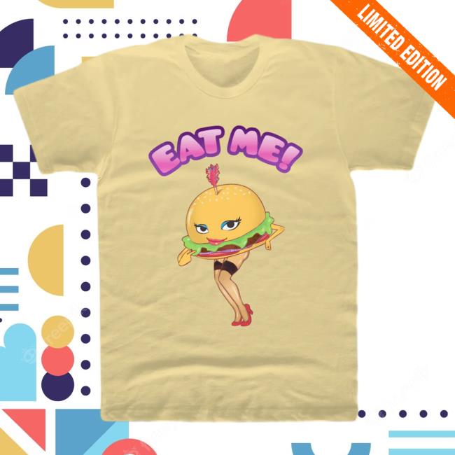 Official Hello Merch Broken Lizard Eat Me Yellow Haze T-Shirt BrokenLizard HelloMerch