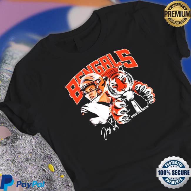 Official Joe Burrow Cincinnati Bengals Super Bowl 2022 signature Shirts