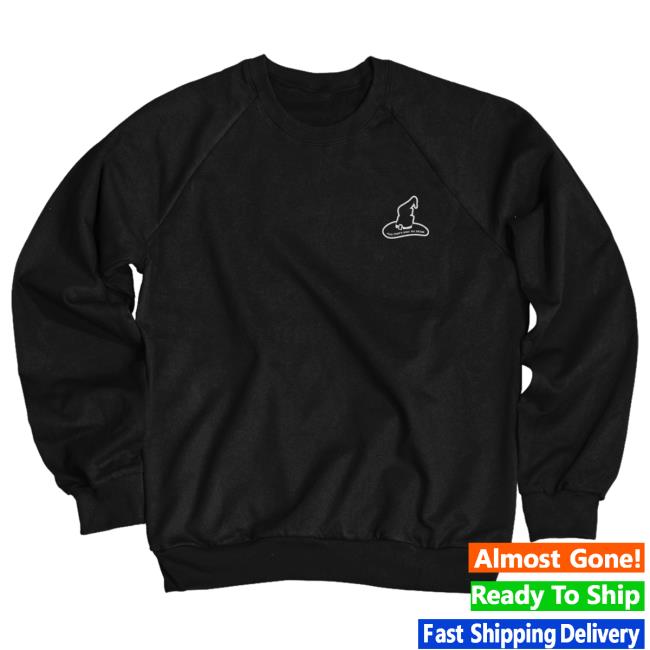 Official Atwwd Merch And Thats Why We Drink Merch Witch’S Hat Logo Sweatshirt (Black)