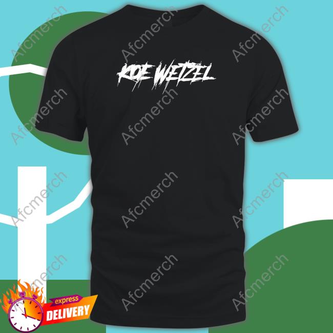 Koe Wetzel Merch Black Script Hoodie