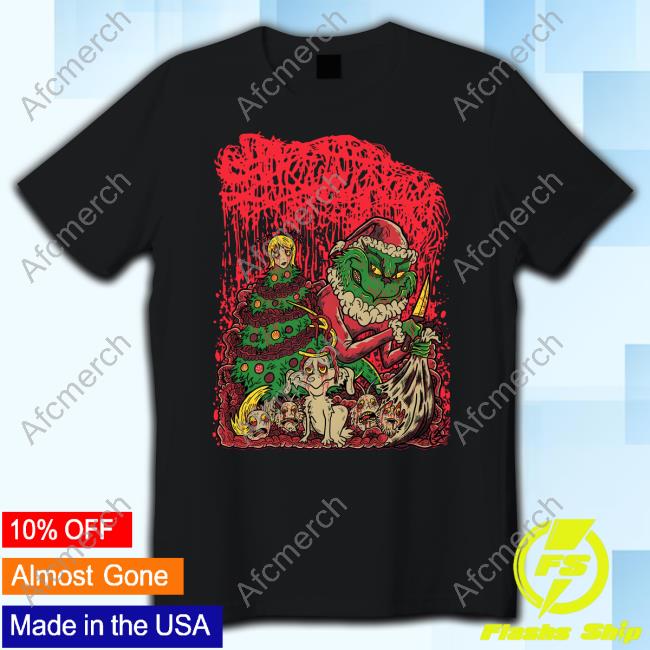 Official Sanguisugabogg How The Bogg Stole Christmas Hooded Sweatshirt