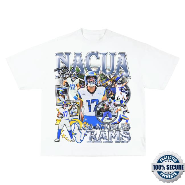 Official Game Changer Puka Nacua Los Angeles Rams Top Shirt White GameChanger