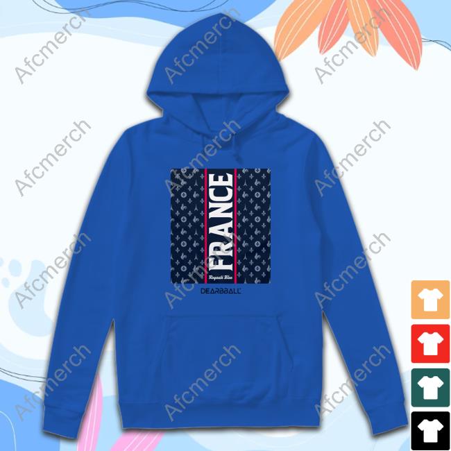 DearBBall France Royalty Blue Hoodie