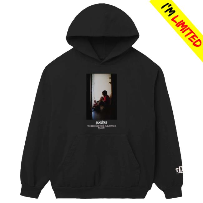 Official Sza Merch Store Sza Reason- Porches Popover Hoodie (Black) Txdxe Apparel Clothing Shop
