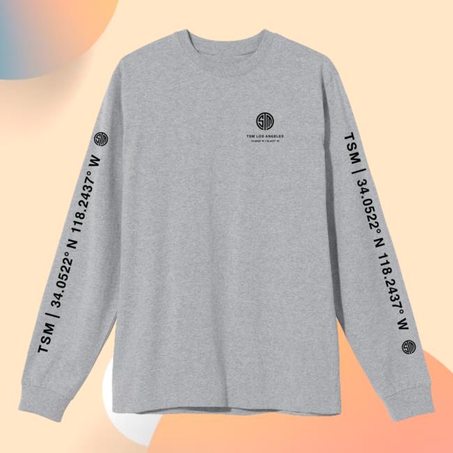 Official Team Solomid Store Shop Tsm Geo Pullover Hoodie Heather TeamSoloMid Merch