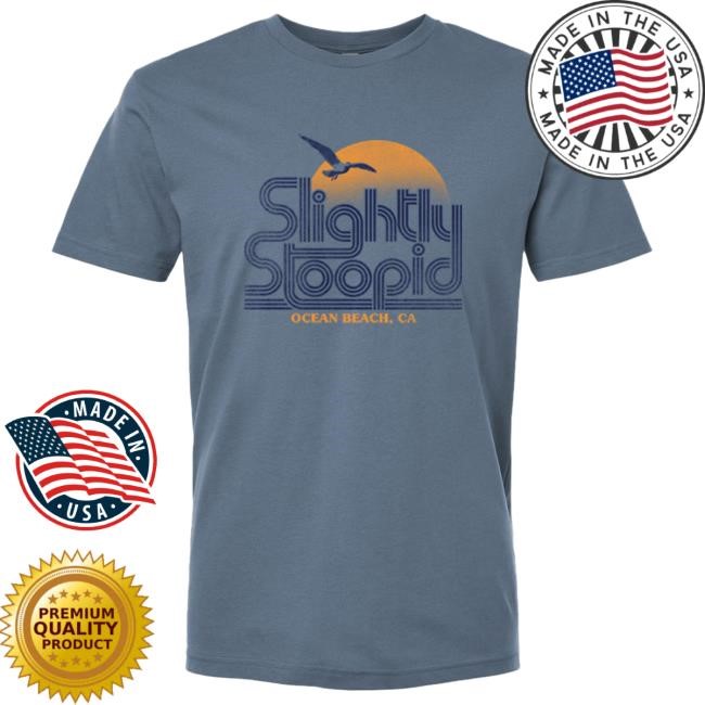 Official Slightly Stoopid Merch Store Shop Seagull Sunset New Shirt