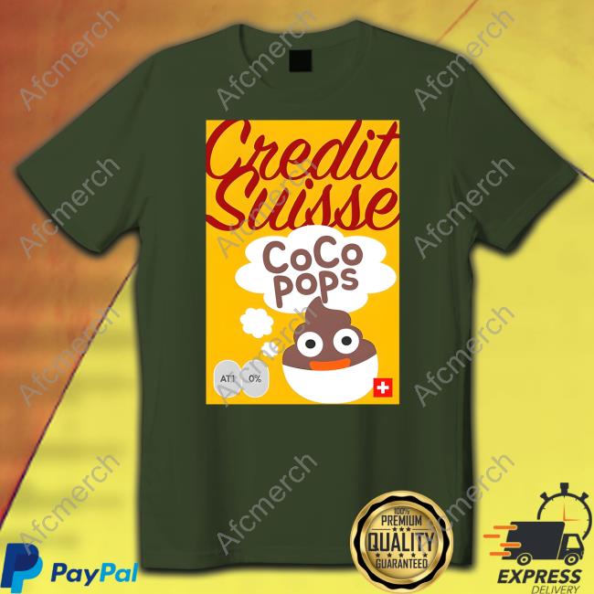 Credit Suisse CoCo Pops Shirt Credit Suisse CoCo Pops Shirt White