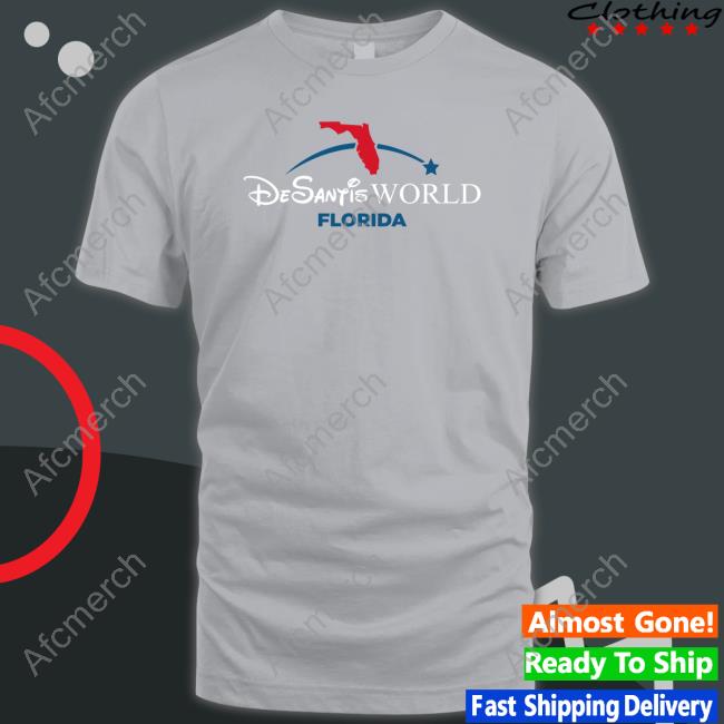 Official Desantis World Florida Shirt Liberty Apparel Merch Desantis World Florida Shirt