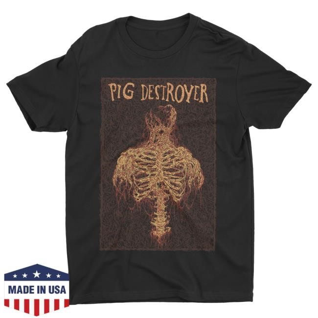 Official Night Shift Merch Store Shop Pig Destroyer - Ribs Shirt 2024 Nightshift Merch