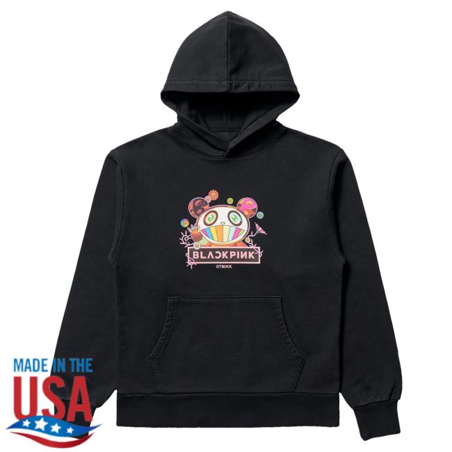 Official Takashi Murakami X Blackpink Flower Garden LS (Vintage Black)