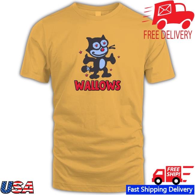 Wallows Cat Tee Wallows Merch Wallows Cat Concertleaks Shirt
