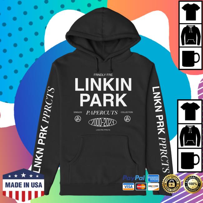Linkin Park Merch Store Papercuts Singles Collection Black Long Sleeve