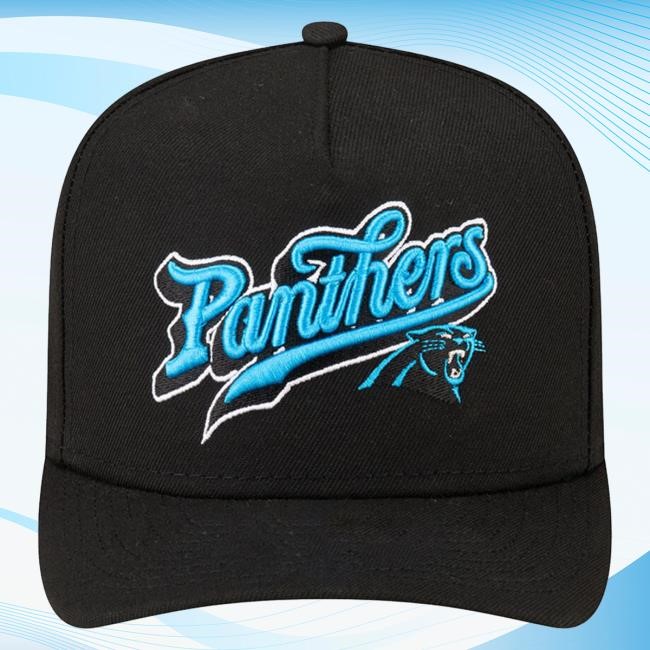 Men's Carolina Panthers New Era Born x Raised Black A-Frame 9FIFTY Snapback Cap NFL Shop Store