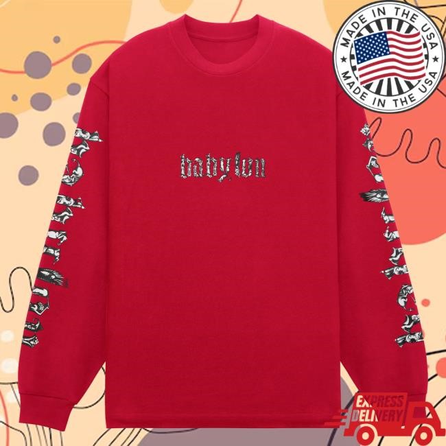 Official Babylon LA Cats Dogs Long Sleeve Tees