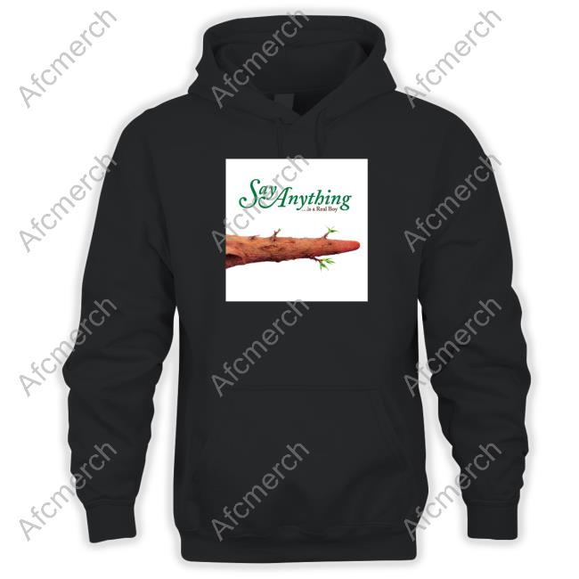 Say Anything Is A Real Boy Long Sleeve Shirt