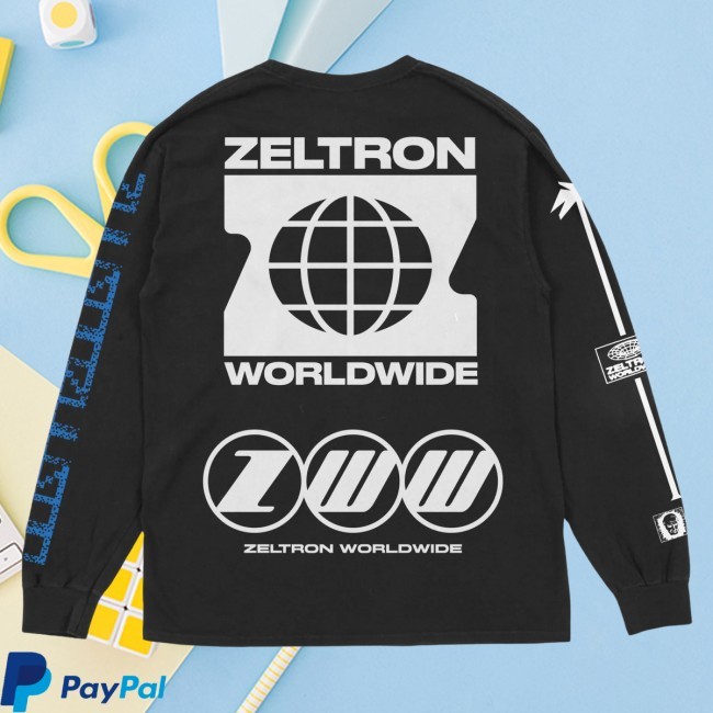 Denzel Curry Total Defense / Zeltron Worldwide L/S Tee