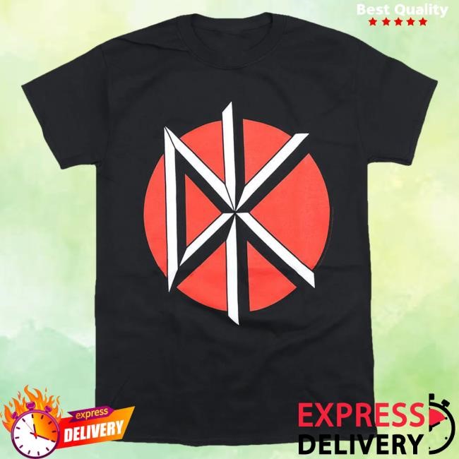 Hello Merch Dead Kennedys DK Logo Black Hot Shirt (Front Print Only) HelloMerch