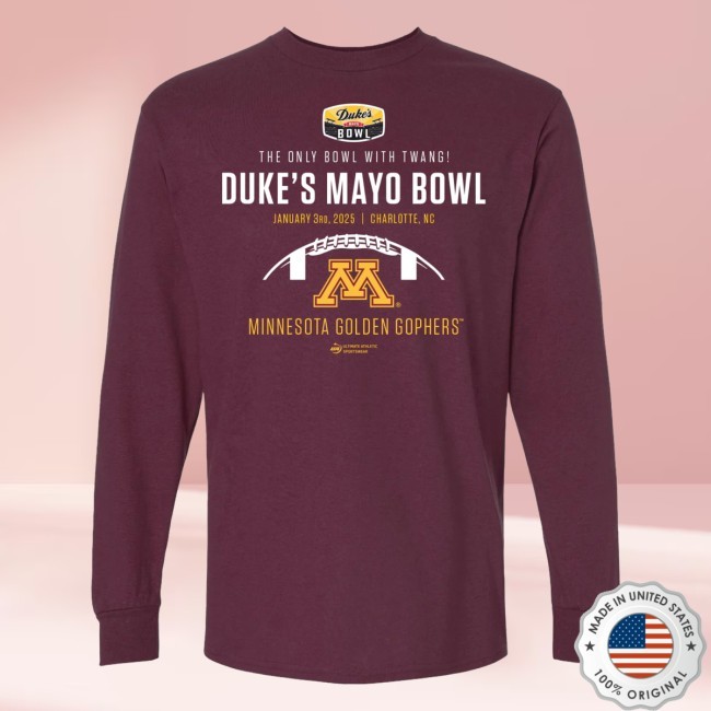 2025 Duke's Mayo Bowl Minnesota Long Sleeve