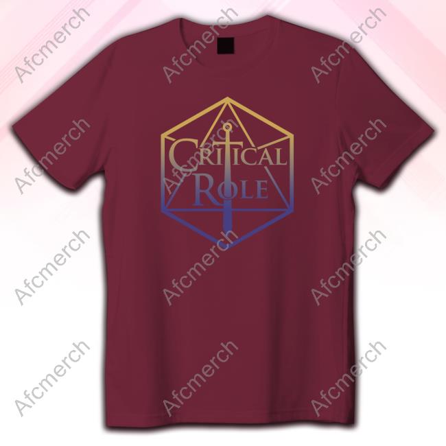 Official Critical Role Gradient Logo Hoodie