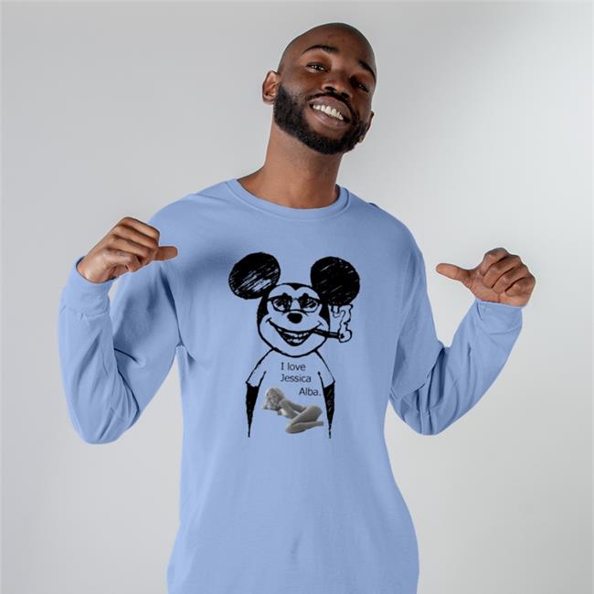 Mickey Mouse I Love Jessica Alba Shirts Shirts That Go Hard