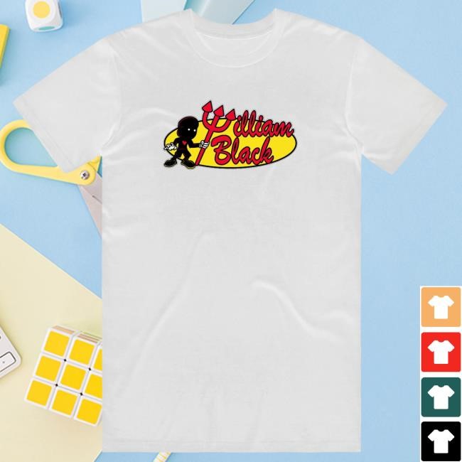 William Black - Retro Skater Tee Kt8 Merch Shop William Black - Retro Skater New T-Shirt Kt8 Merch Shop