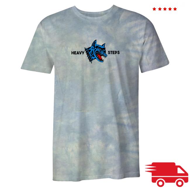 Official Cutloose Merch Comeback Kid Heavy Steps Tie-Dye Long Sleeve Shirt