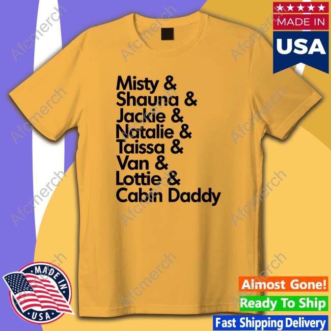 Official Redfoxandbird Yellowjackets Characters And Cabin Daddy Shirt