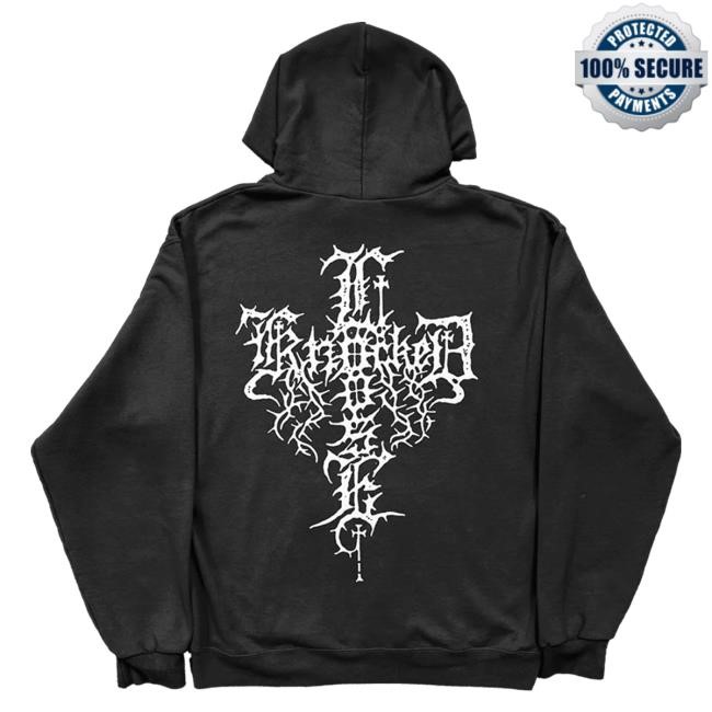 Official Knocked Loose Merch Knocked Loose Horse Cross Hoody