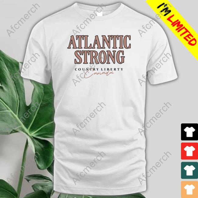 Official Atlantic Strong Canada Long Sleeve Tee