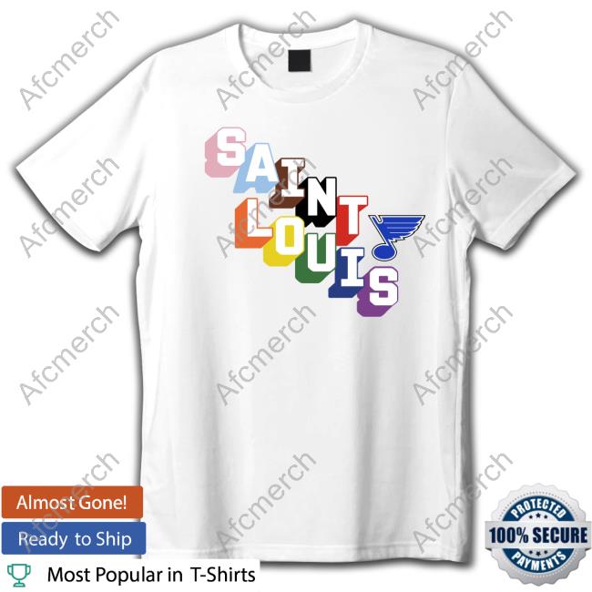 Official St. Louis Blues Saint Louis Lgbt T-Shirt