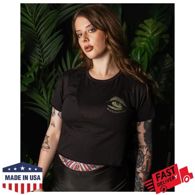 Plant Future Crop Top Tees Blackcraft Cult